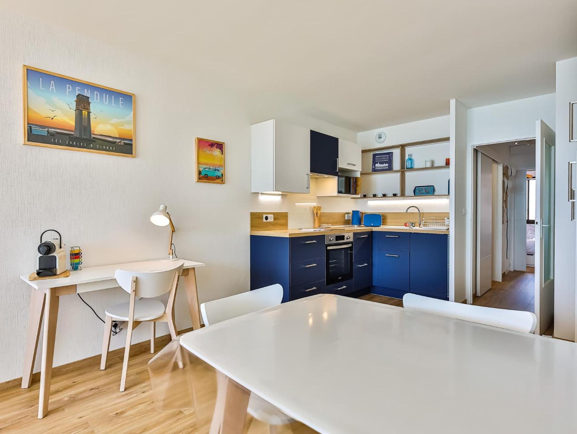 Appartement Au Pied De La Plage, Vue Imprenable Sur La Mer Les Sables-dʼOlonne Eksteriør bilde